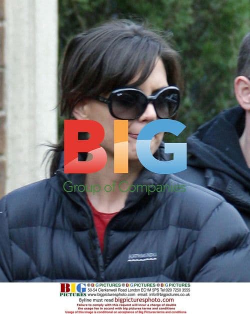 Katie Holmes on 'Don't Be Afraid' film set