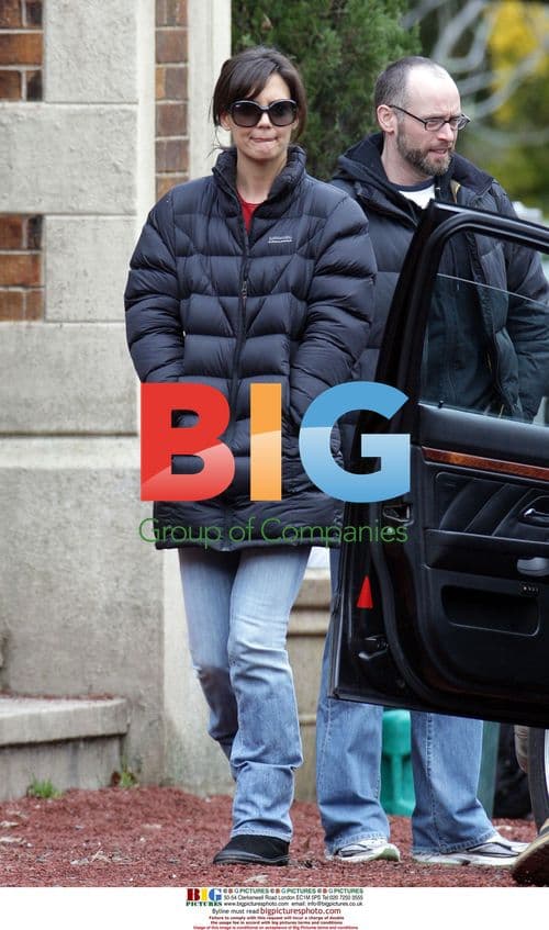 Katie Holmes on 'Don't Be Afraid Of The Dark' film set