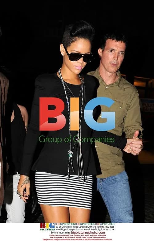 Rihanna Attends Katy Perry Concert