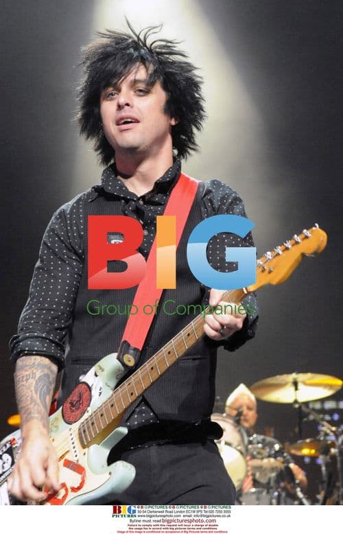 Billie Joe Armstrong of Green Day performs live