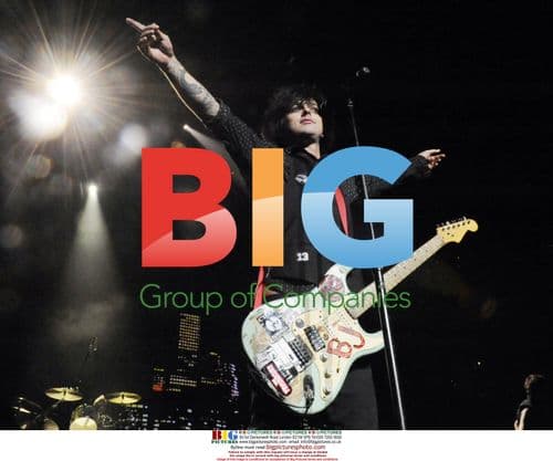 Billie Joe Armstrong of Green Day performs live