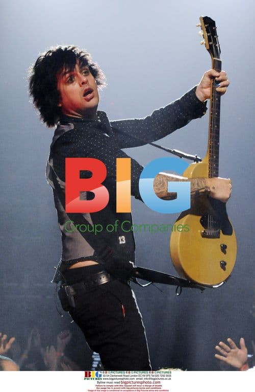 Billie Joe Armstrong of Green Day performs live