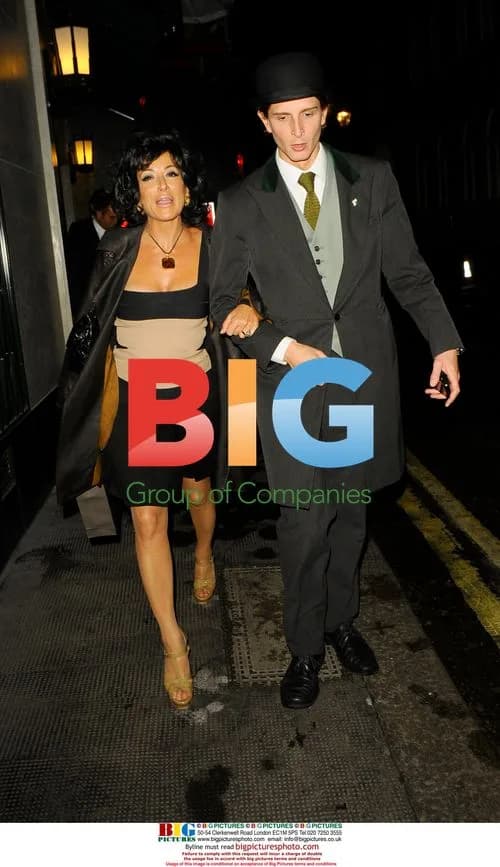 Nancy Del'Olio out at the Ivy, London