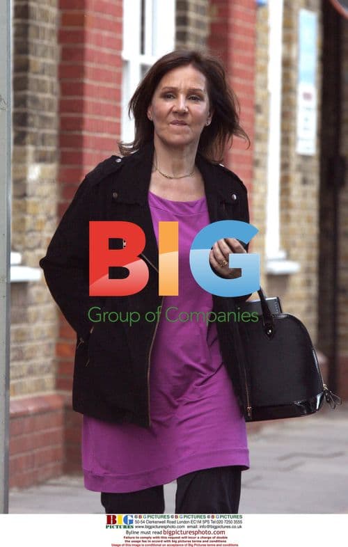 Arlene Phillips visits agent in London