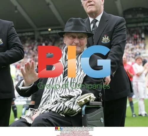 Sir Bobby Robson at Charity Football Match