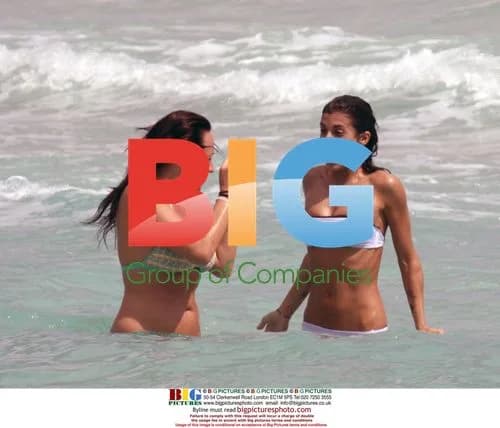 George Clooney and Elisabetta Canalis in Miami