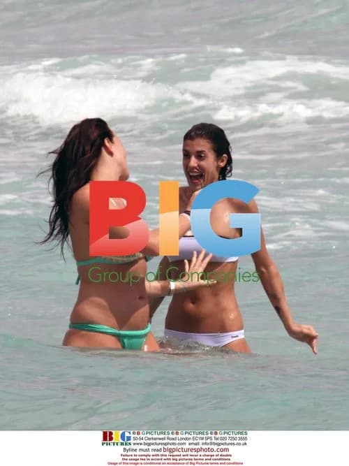 George Clooney and Elisabetta Canalis in Italy