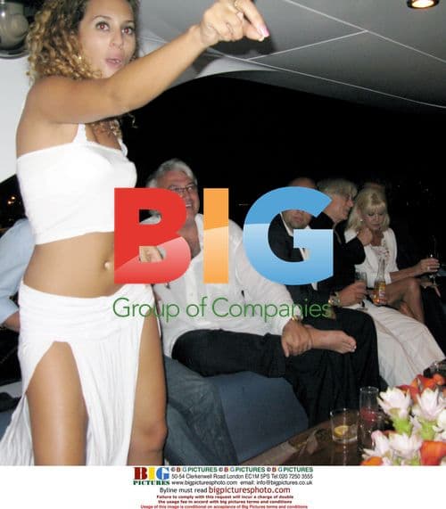 Ivana Trump at Denise Rich Party on Lady Joy Yacht