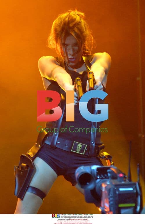 Elisabetta Canalis, Italian Showgirl, with George Clooney