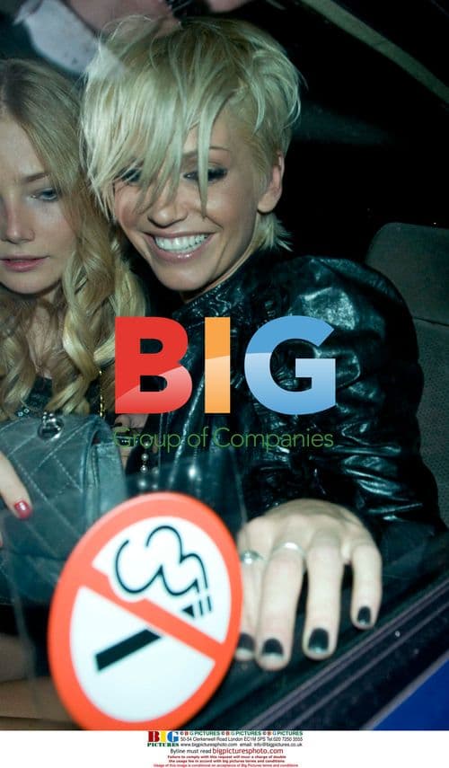 Sarah Harding and Tamsin Egerton out in London