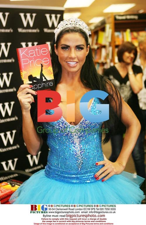 Katie Price Book Signing at Waterstones