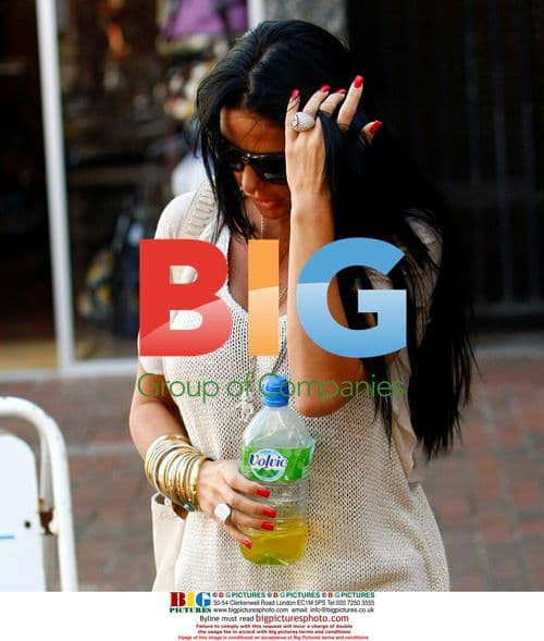 Katie Price shops with family in Brighton