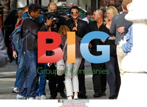 Singer Peter Andre at London High Court