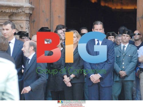 Royal family attends funeral in Majorca, Spain