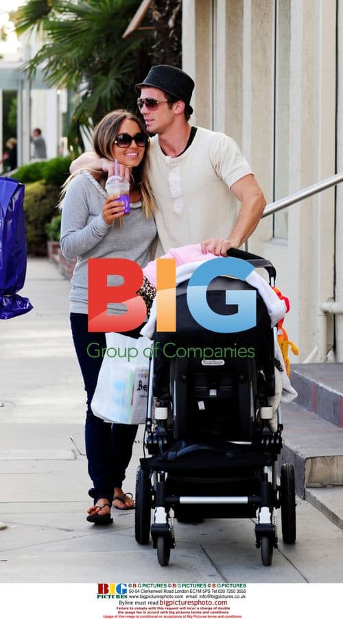 Cam Gigandet and Family Spotted in LA