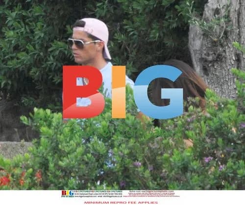 Cristiano Ronaldo on Holiday in Italy