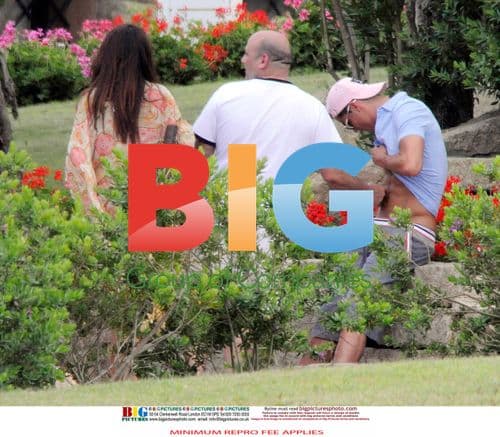 Cristiano Ronaldo on holiday in Italy