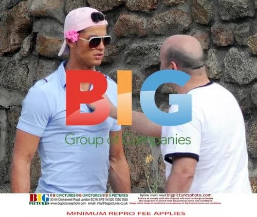 Cristiano Ronaldo with Mystery Woman in Italy