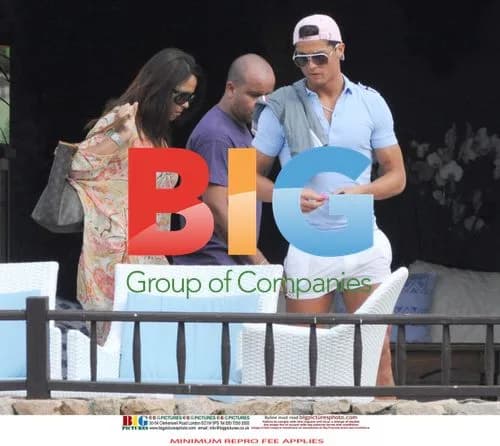 Cristiano Ronaldo on Holiday in Italy