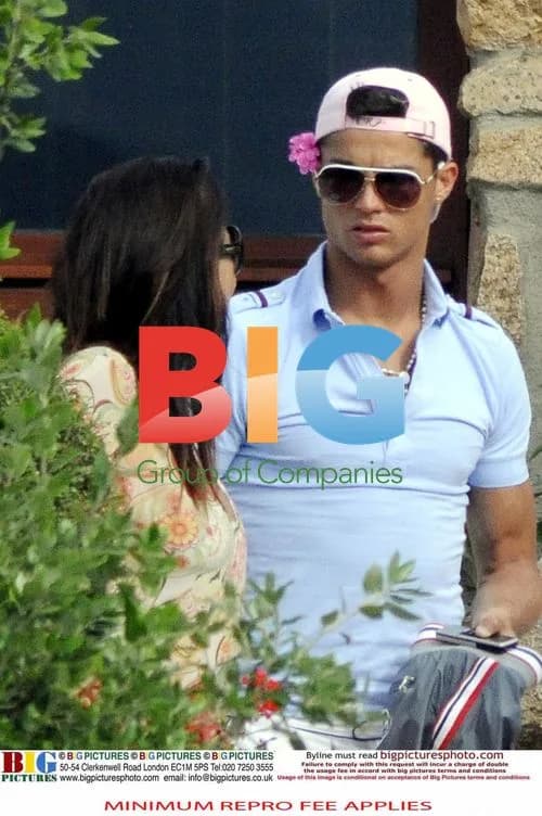 Cristiano Ronaldo on holiday in Italy