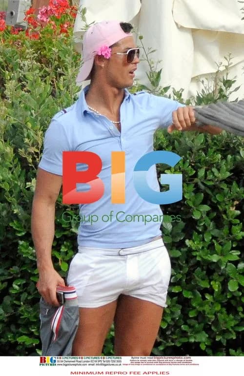 Cristiano Ronaldo on Holiday in Italy