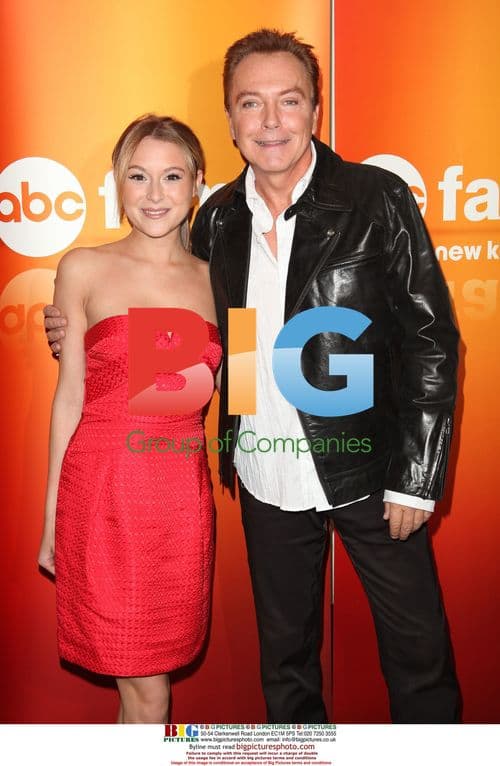 Alexa Vega & David Cassidy at DATG Summer Press Junket