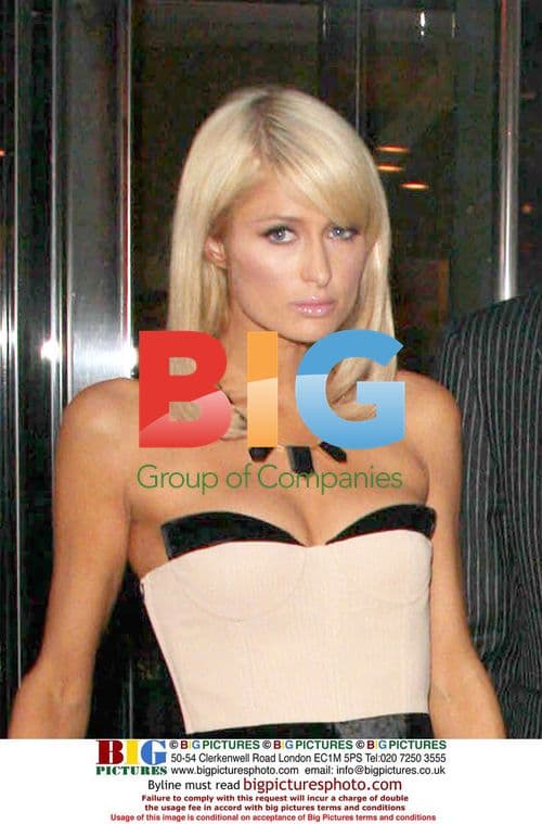 Paris Hilton arrives at Letterman's studio