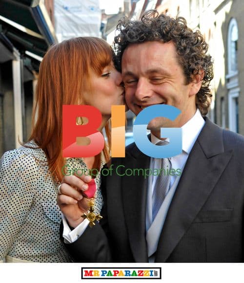 Michael Sheen Receives OBE Medal