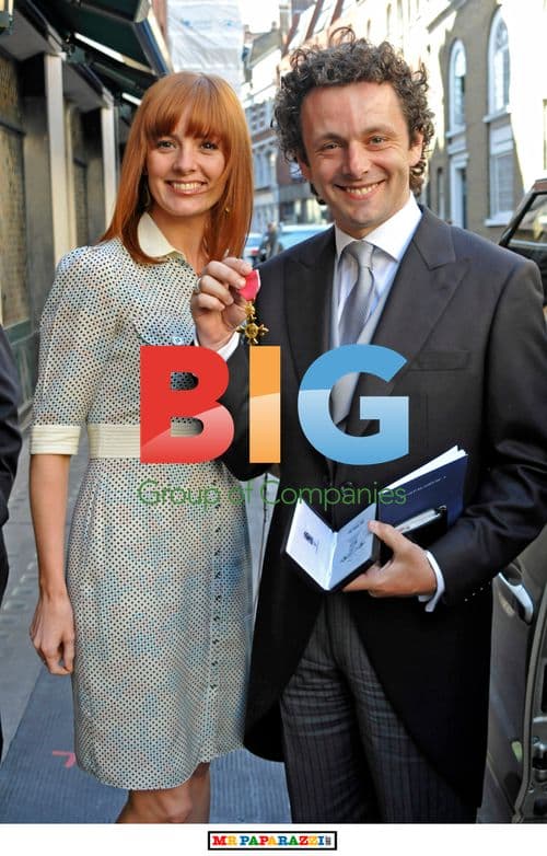 Michael Sheen Receives OBE in London