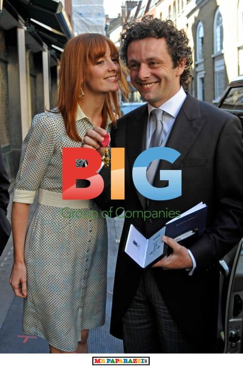 Michael Sheen Receives OBE Medal in London