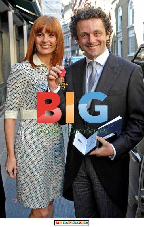 Michael Sheen Receives OBE Medal in London