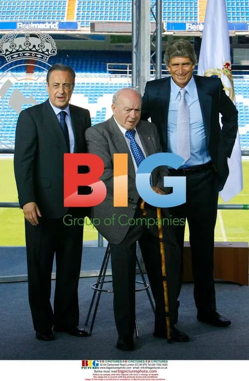 Florentino Perez presents new Real Madrid manager