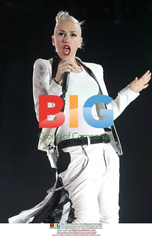 Gwen Stefani with No Doubt performs in concert