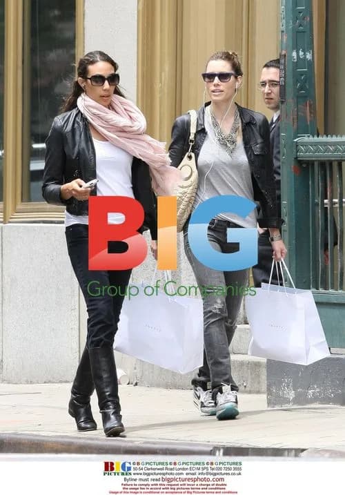 Jessica Biel shopping with friend in NYC