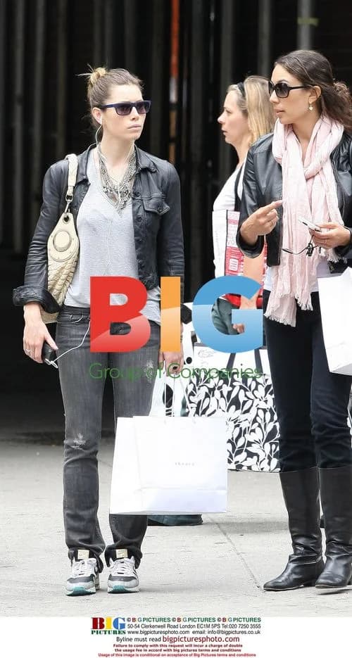 Jessica Biel Shopping in NYC