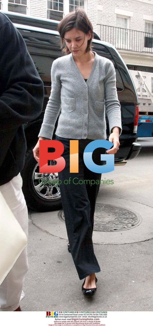 Katie Holmes arriving at dance studio in LA