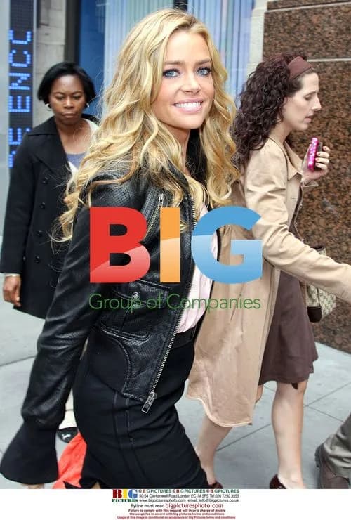 Denise Richards visits TV shows in NYC