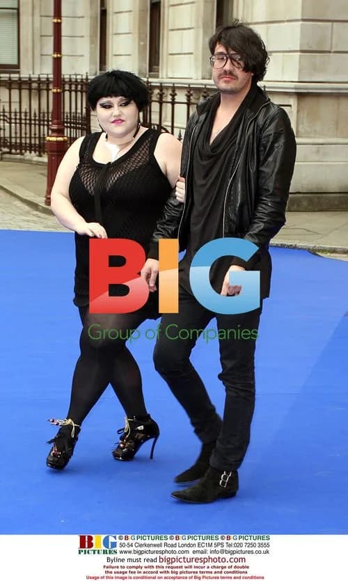 Beth Ditto and Brace Paine at Royal Academy Summer Exhibition