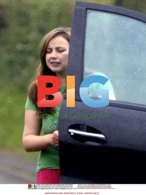 Charlotte Church sports casual look in rain