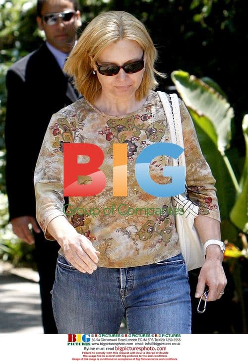 David Carradine's wife with family after his death