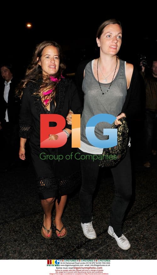 Celebrities leaving YOYO Club in Notting Hill