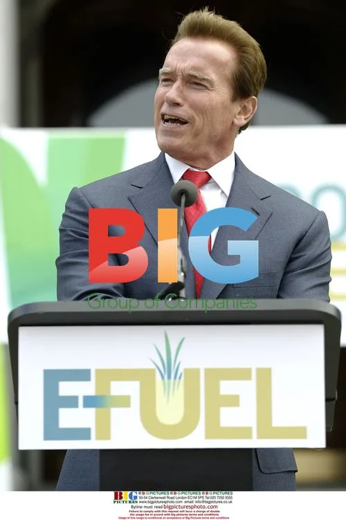 Arnold Schwarzenegger unveils E-fuel 100 MicroFueler