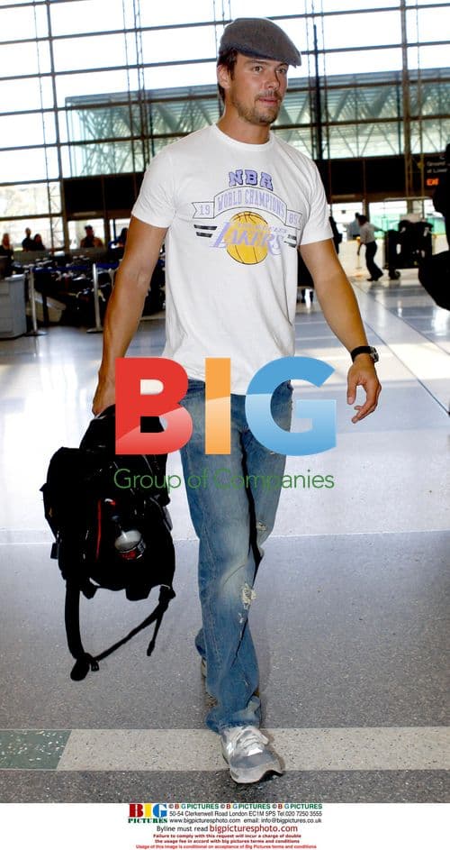 Josh Duhamel spotted at LAX airport