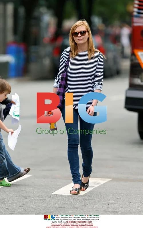 Kirsten Dunst strolls with friend in Tribeca