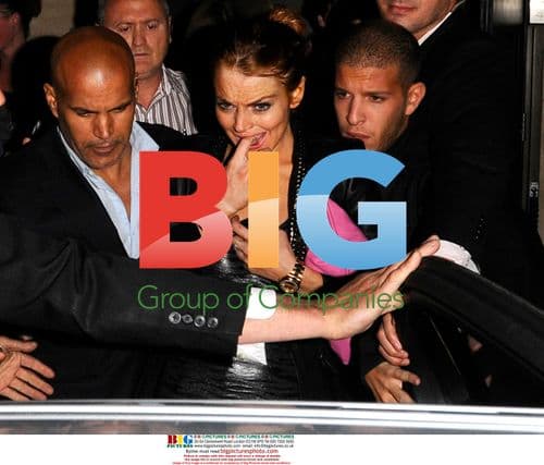 Lindsay Lohan Leaves Cuckoo Club in London