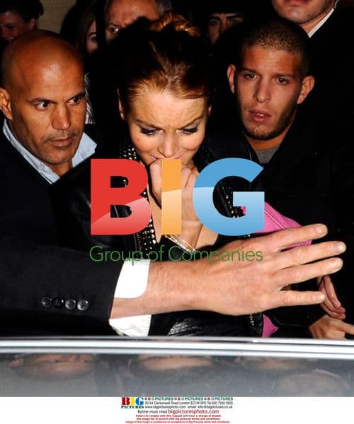 Lindsay Lohan Leaves London Club
