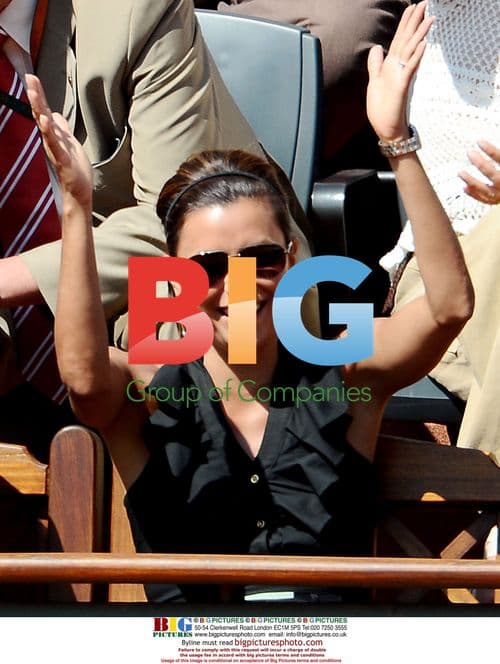 Tony Parker and Eva Longoria at French Open 2009