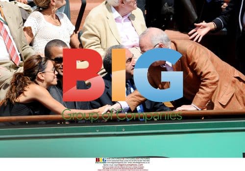 Tony Parker and Eva Longoria at French Open 2009