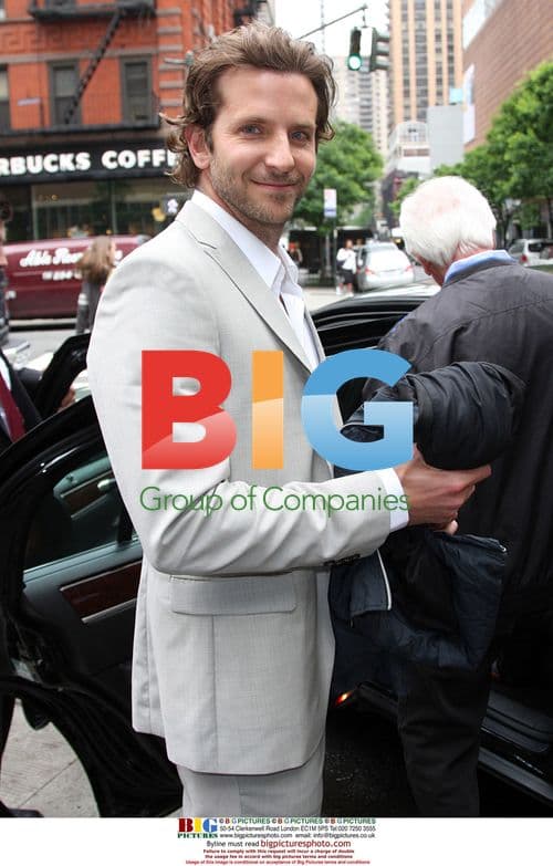 Bradley Cooper on "Live! with Regis and Kelly"