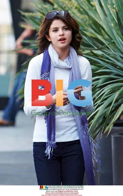 Selena Gomez has busy day in Hollywood